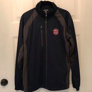 Washington Nationals Navy / Red Windbreaker